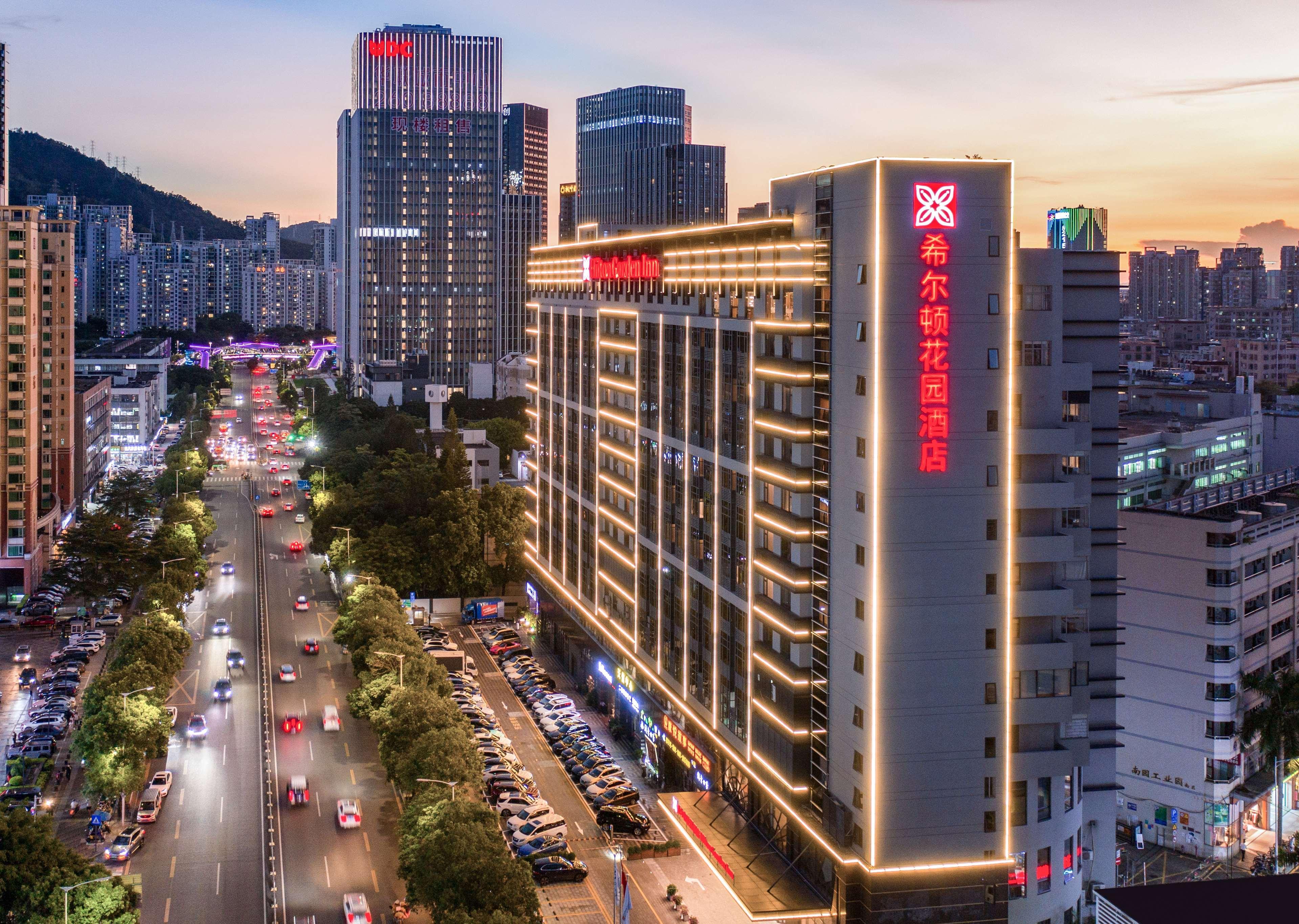 深圳南山大道希尔顿花园酒店 外观 照片